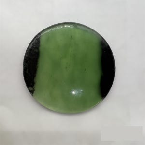 Natural Serpentine Cabochon Bi Color Serpentinite Gemstone Brilliant Quality 66 Carat 44x44x4MM For Jewelry MG 1-20