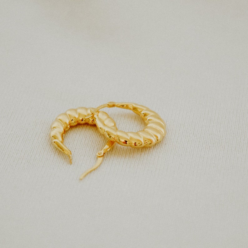 Croissant Earrings 22mm Gold Filled Earrings