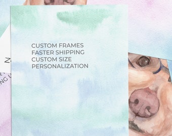 Payment for Additional Services - Artishok Pet Portraits - Dog Portraits in Watercolor