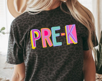 Chemise pour la rentrée des classes de l'enseignant, chemise pour la maternelle, fille de deuxième année, année personnalisée.
