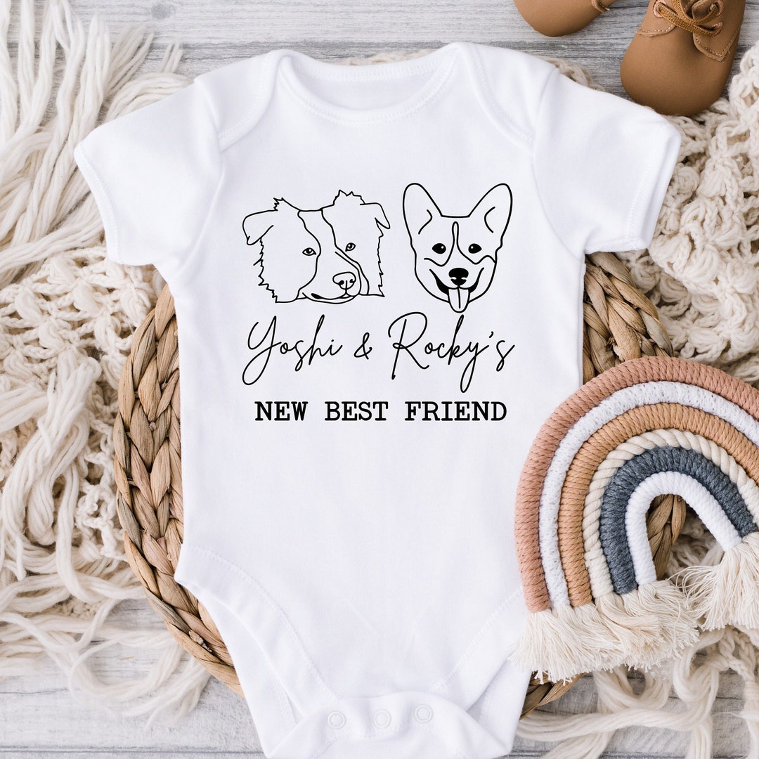 New Best Friend Onesie® Protected by Dog Onesie® Etsy