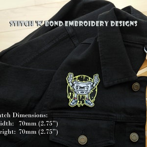 Retro Iron op Patch