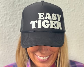 Easy Tiger - Black Trucker