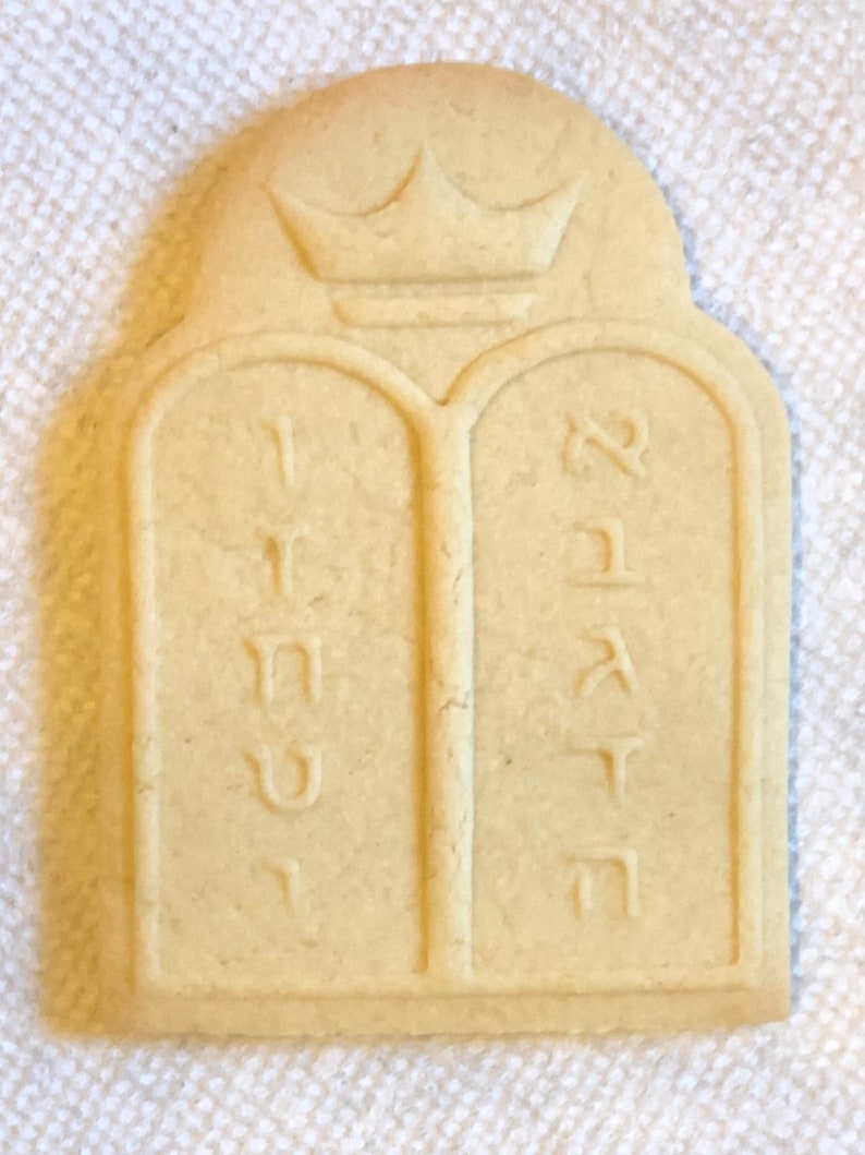 Jewish Torah Tablets Luchot Hebrew Cookie Cutter 2pc SET Etsy