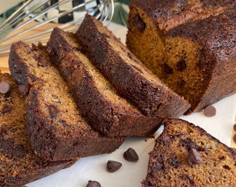 Hawaii's Famous Banana Bread with Chocolate Chips