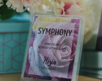 Symphony: Peony, Red Apples, Rose & Sweet Fruits 100% Soy Wax Melts | Hand Poured, Aromatically Scented