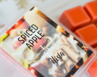 Spiced Apple 100% Soy Wax Melts | Hand Poured, Aromatically Scented