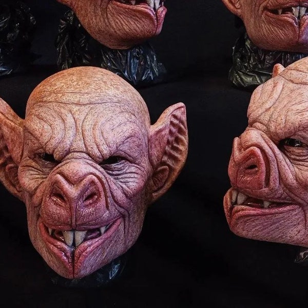 The Vampire, latex mask (Halloween type half mask) Shipping From Spain! Read info.