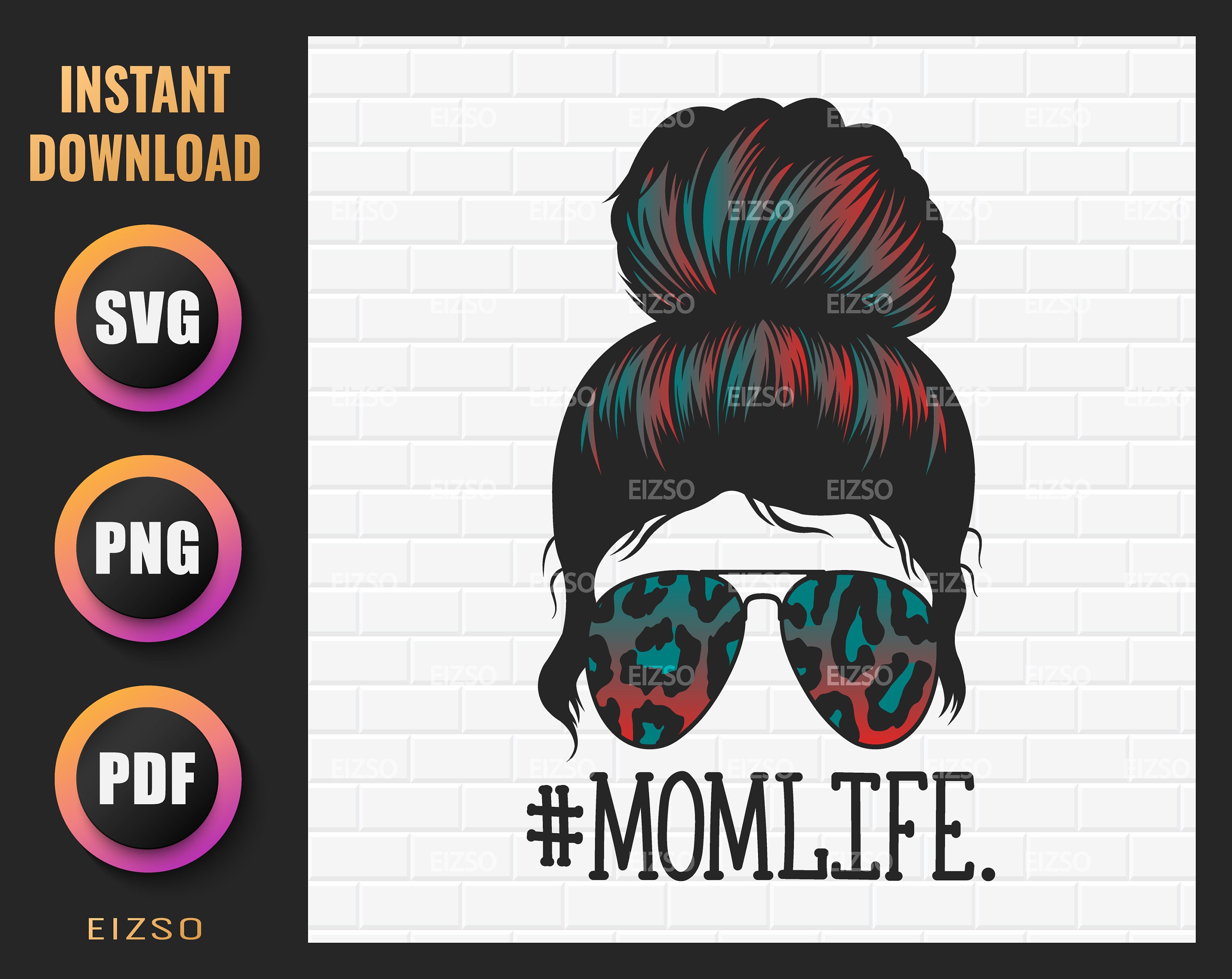 Download Mom Life Svg and Mom Life Png Download Aviator glasses | Etsy