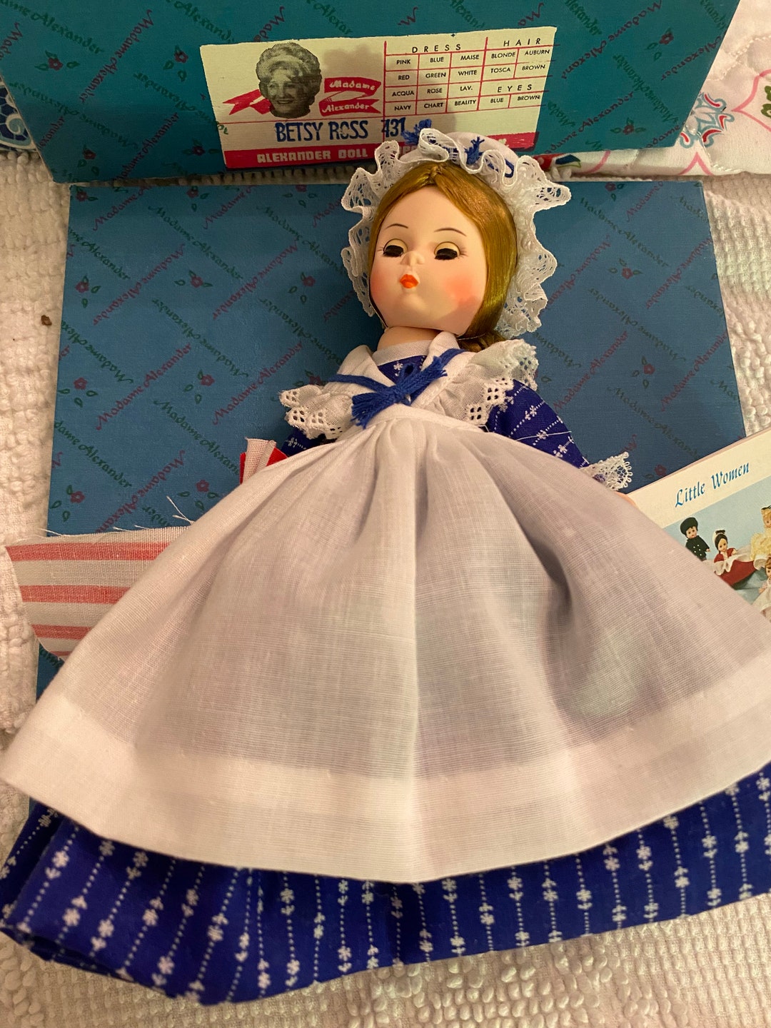 Vintage Madame Alexander Betsy Ross Doll Etsy UK