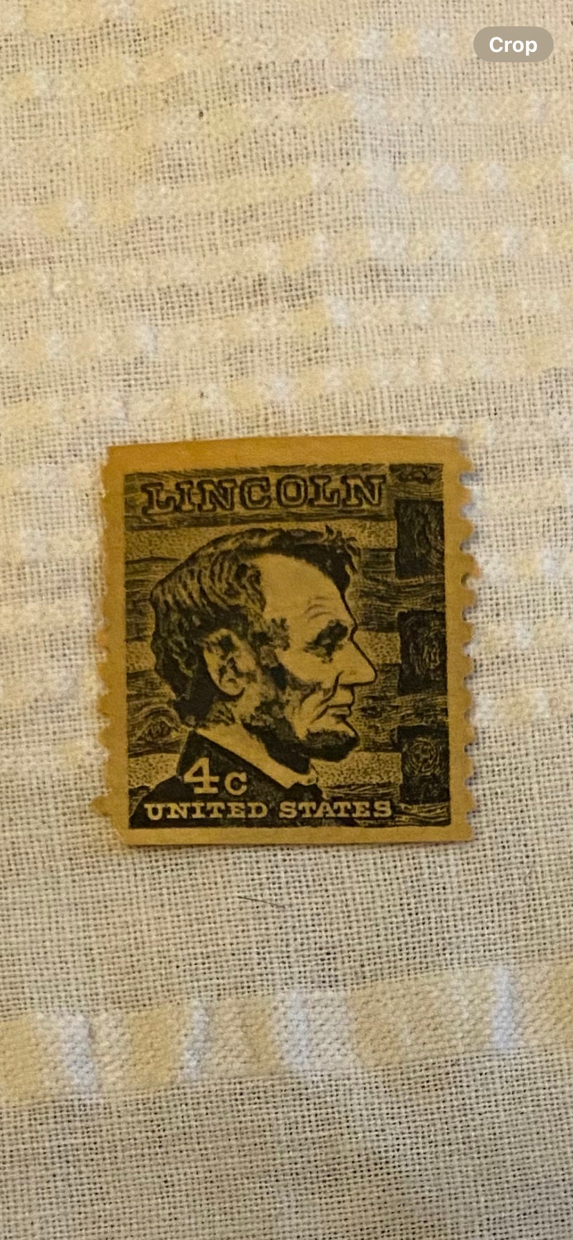 米国エイブラハム・リンカーン４セント使用済切手 Lincoln 4 cent stamp - Etsy 日本