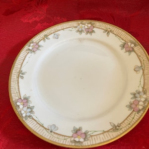 Nippon porcelain dessert plate