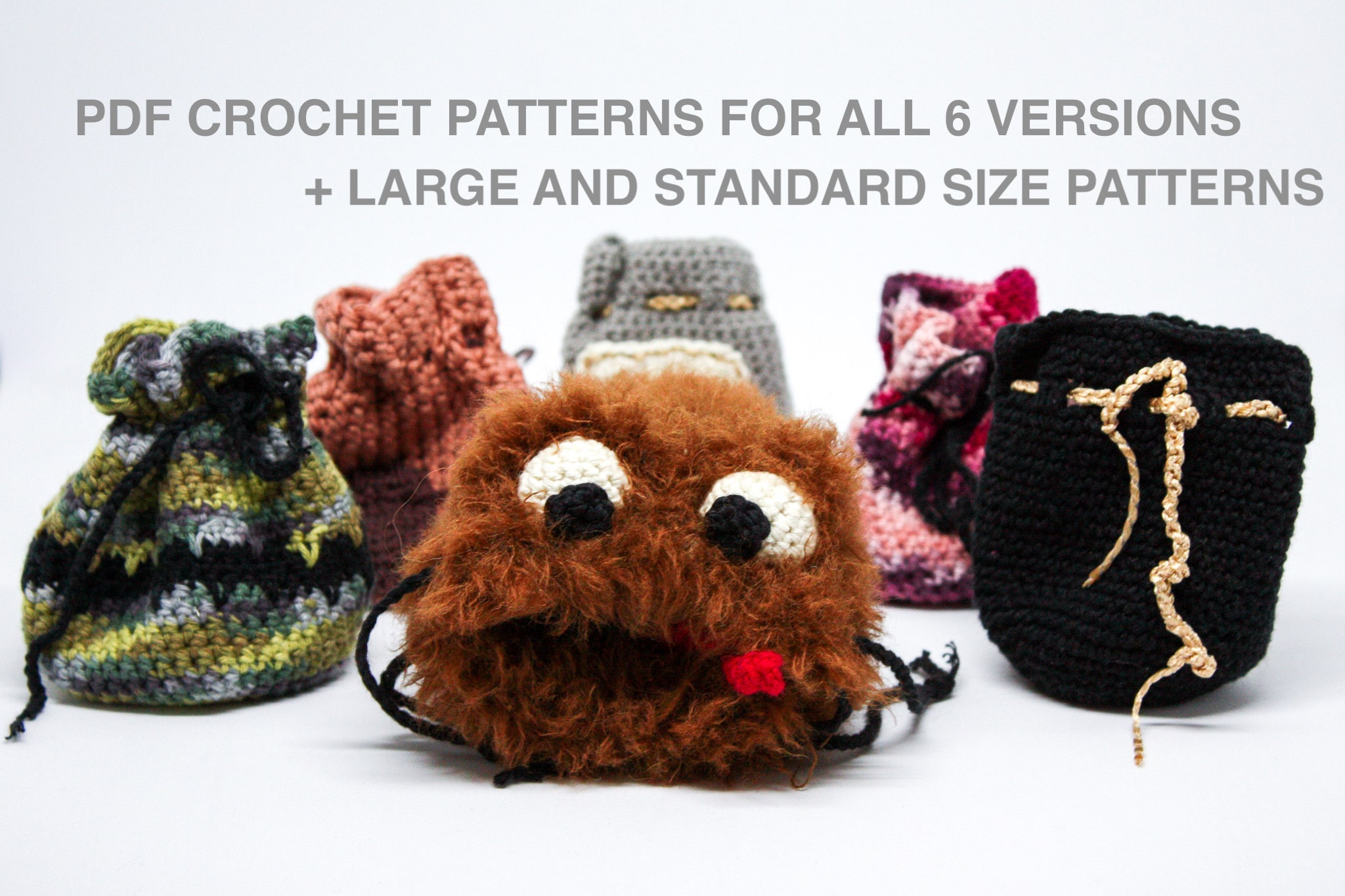 Dnd Dice Bag Crochet Patterns PDF Digital Download Etsy