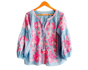 Poppins Blouse - Pink