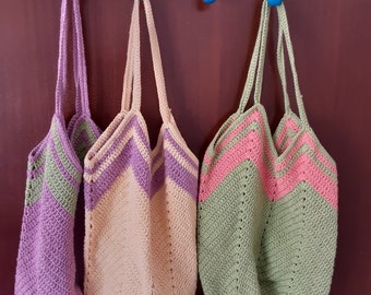 bolso de crochet  personaliza tu estilo