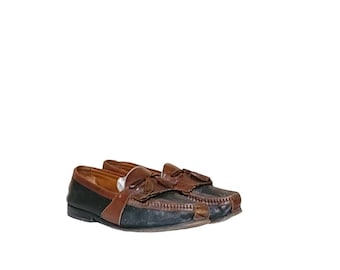 Vintage Leather Tassel Loafers by Johnston & Murphy (Size 9.5M)