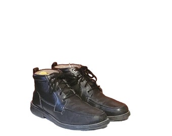 Men Vintage Leather Black Chukka Boots by Florsheim Size 10M  display picture 1