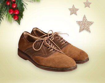 G.H. Bass & Co. Men\'s Brown and Cream Oxfords G.H. Bass & Co Men main image 2