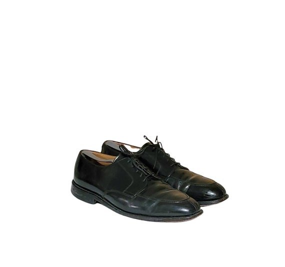 Vintage Johnston & Murphy Leather Oxfords, Men display picture 1