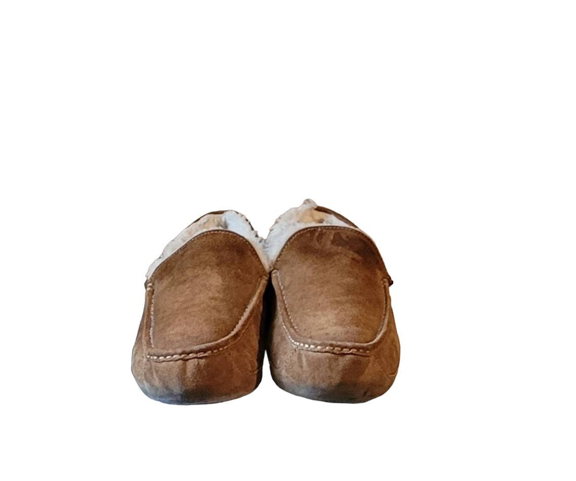 Men Vintage Suede Slippers by Ugg Size 1314/men Designer Slippers/men