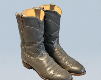 Vintage Justin Roper Boots, Men display picture 2