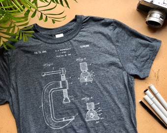 C-Clamp Patent T-Shirt