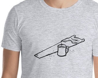 Sawdust and Coffee - Carpenter's T-Shirt - Plain