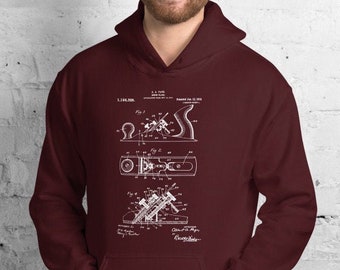 Bench Plane Patent Hoodie