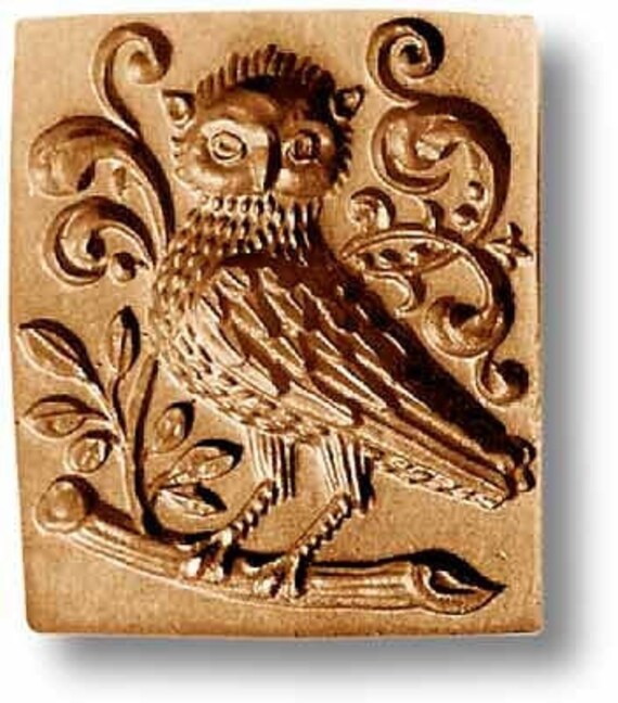 owl cookie mold
