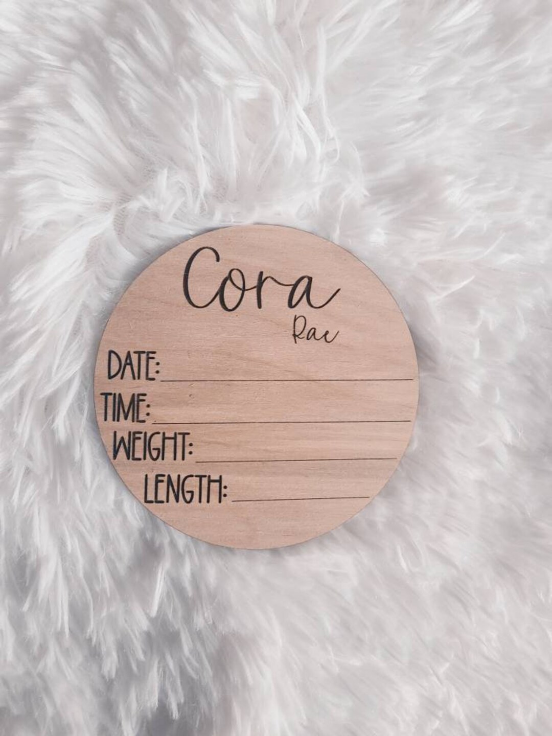Personalized Baby Birth Stats Sign, Custom Baby Birth Stats Photo Prop ...