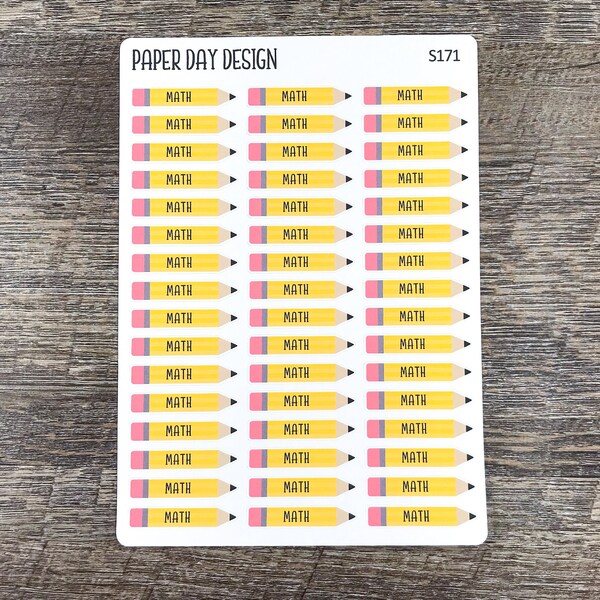 Goodnotes Math Stickers Etsy