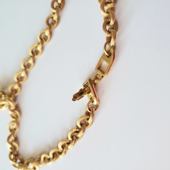 Napier Faux Pearl Necklace. Vintage Napier Chain … - image 3