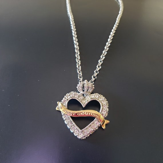 Juicy Couture Necklace .juicy Heart 