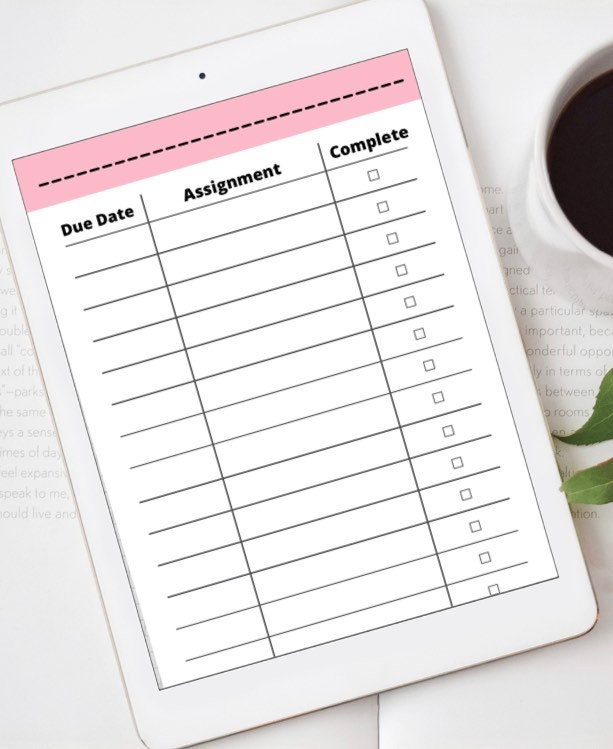 Nursing School Planner, Digital Nursing School Planner 20222023