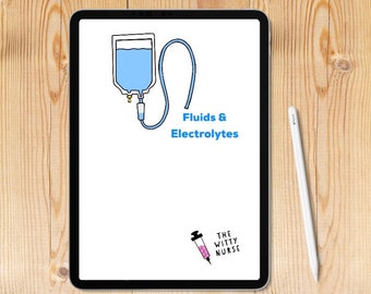 fluids and electrolytes, electrolyte imbalance, nursing study guide
