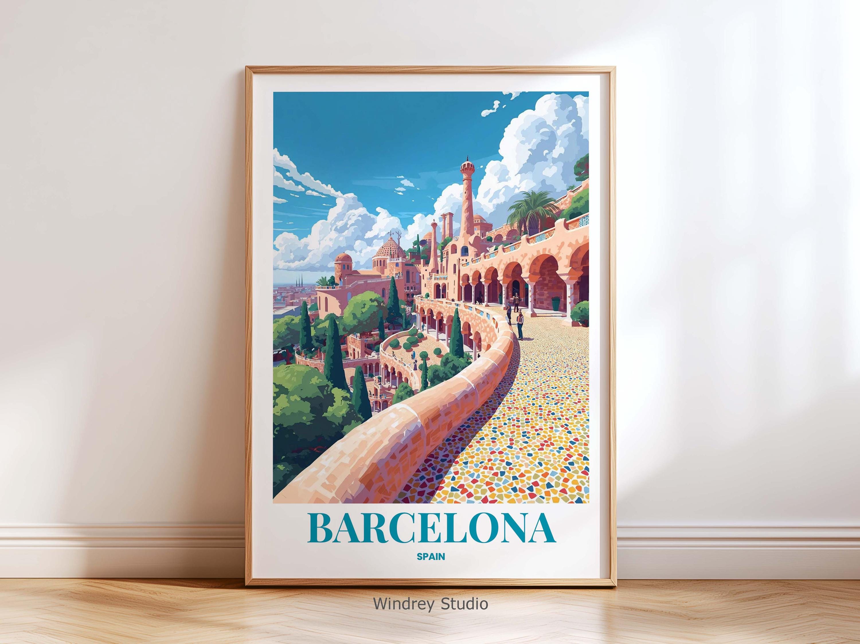Gaudi poster - Etsy 日本