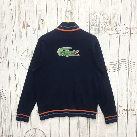 lacoste sweater big logo