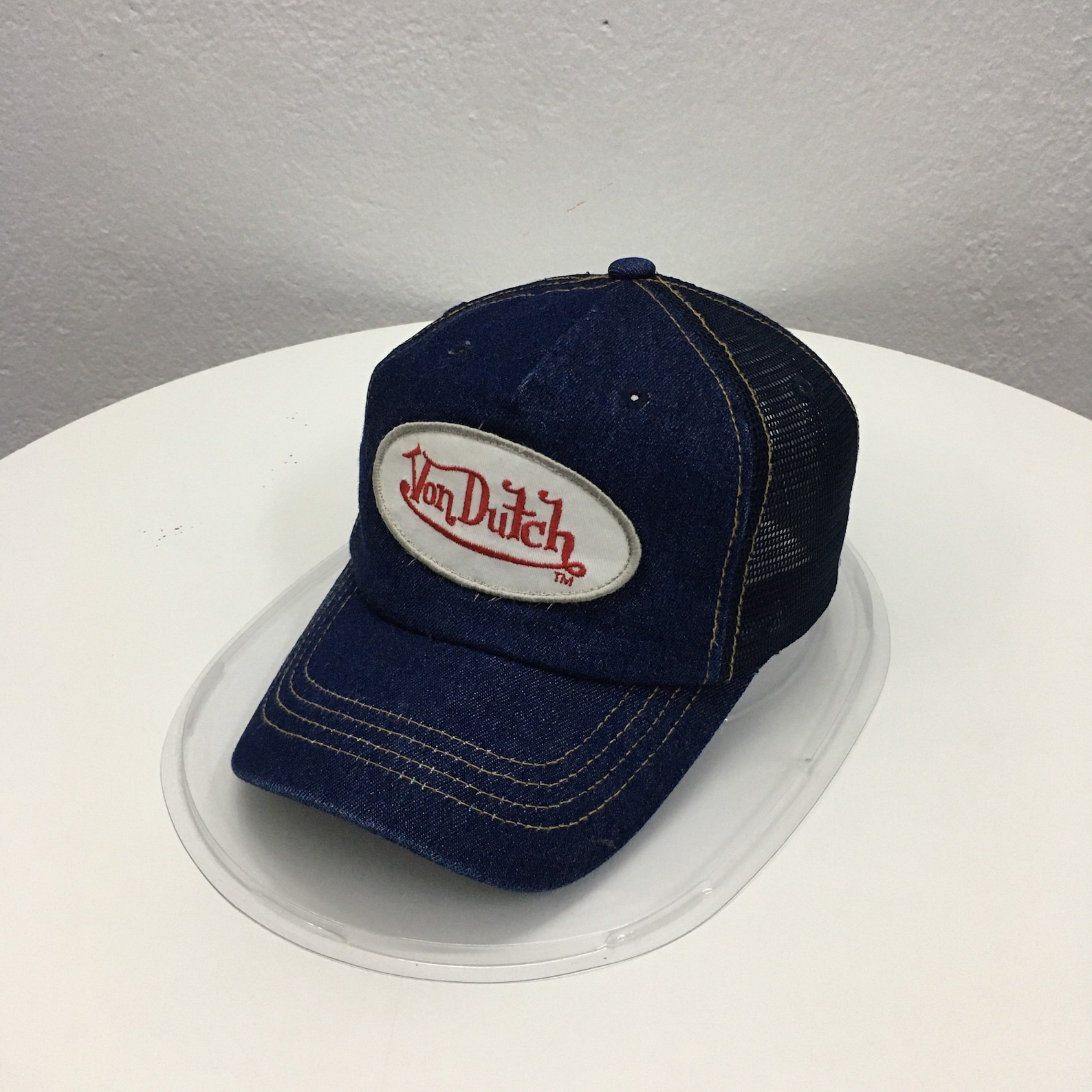 Rare Von Dutch Denim Trucker Cap Mesh Snapback Hat One - Etsy UK
