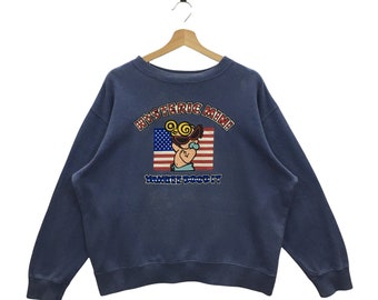 Rare Hysteric Mini By Hysteric Glamour Sweatshirt Pullover Hysteric Crewneck Pullover Hysteric großes Logo Spellout Hysteric Sweater Größe M