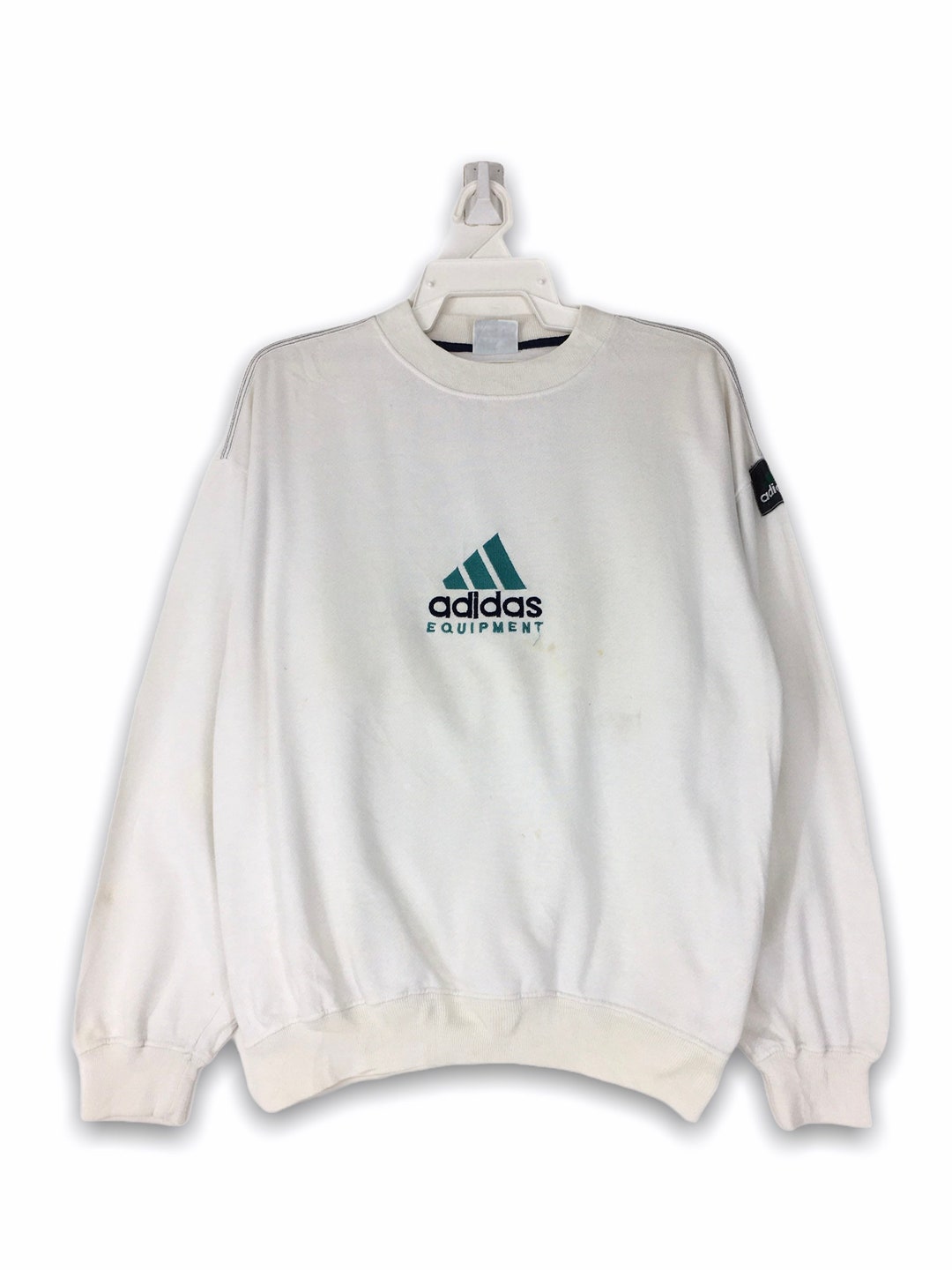 Vintage 90's Adidas's Quarter Zip Pullover Black Windbreaker