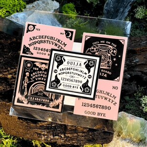 Pink & Weiß Ouija Mix Sticker Pack