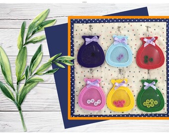 Counting Buttons in Hanging Bags