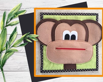 Monkey Eating  Bananas