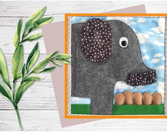 Peanut eating elephant