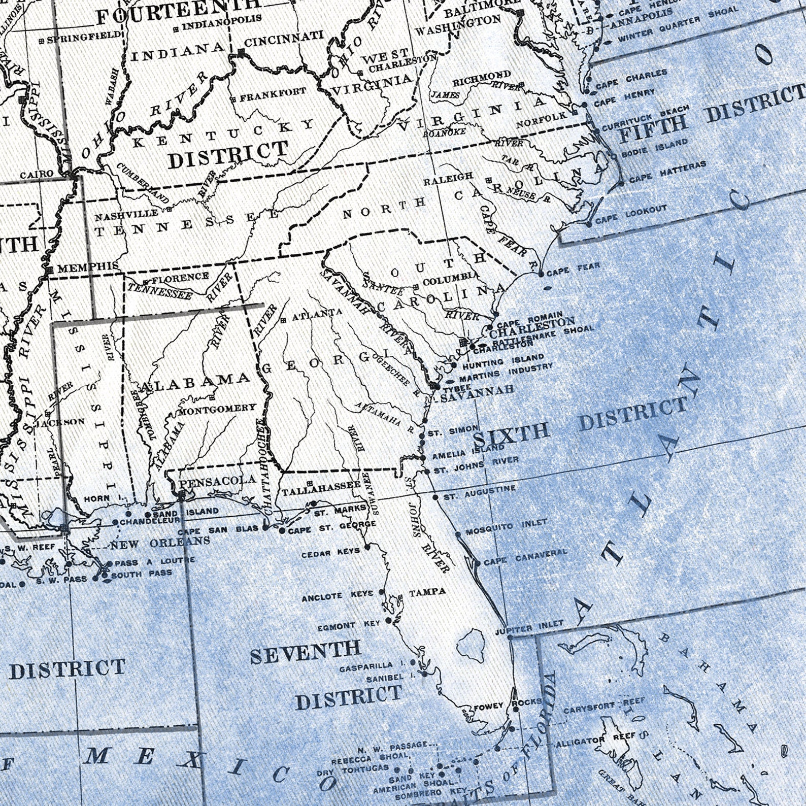 Coastal amp United States Map Fabric - Il 1588xN.1882767907 Hjp1