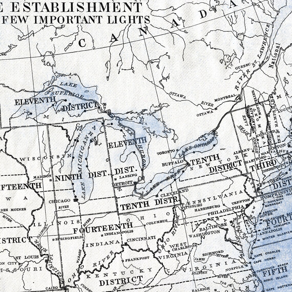 Coastal amp United States Map Fabric - Il 1140xN.1835293364 76cs