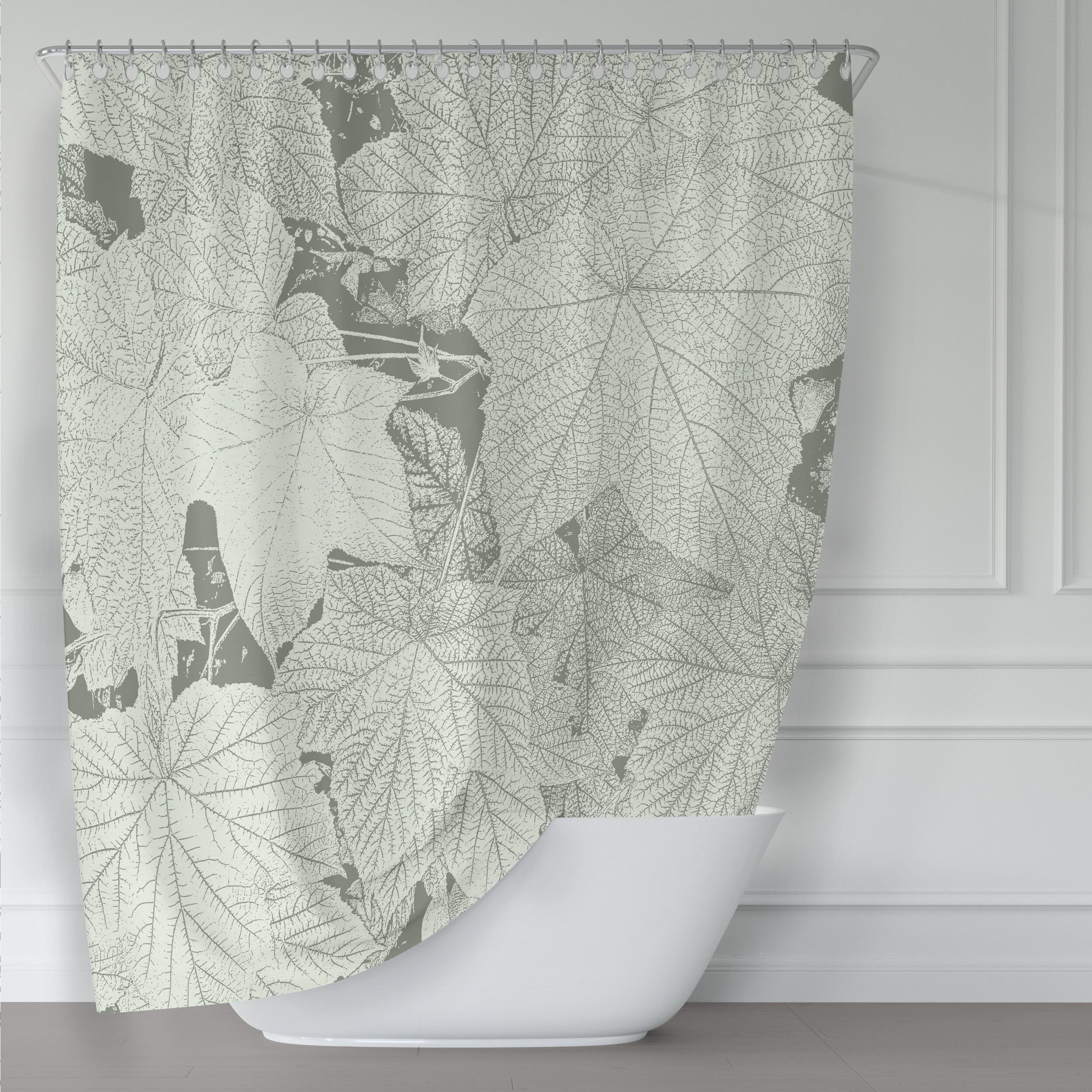 Copper Grove Aleza Shower Curtain - Ivory