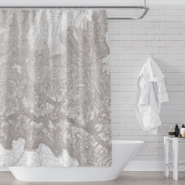 Antique Canyon Tapestry Shower Curtain NCU0NXD1403