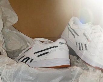 rhinestone reebok sneakers
