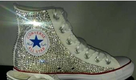 embellished converse sneakers